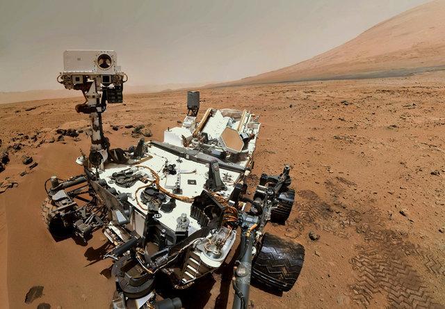 تصویر 360 درجه ای که کنجکاوی از مریخ گرفت