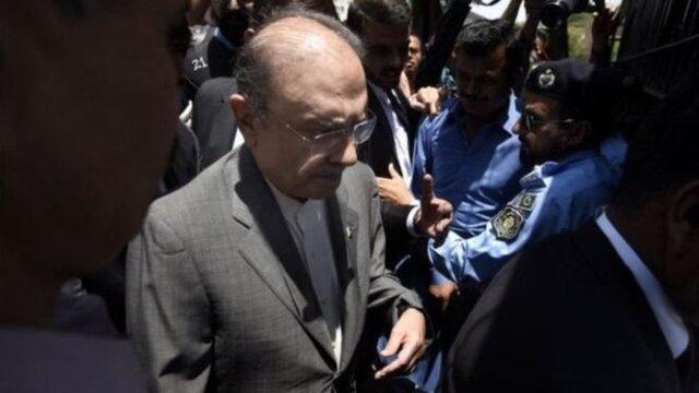 آصف علی زرداری بازداشت شد آصف علی زرداری بازداشت شد