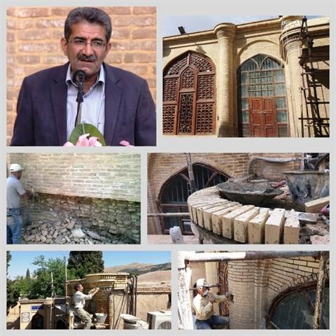 اتمام مرمت حافظیه تا پایان تیرماه اتمام مرمت حافظیه تا سرانجام تیرماه