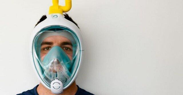 تبدبل ماسک غواصی به ماسک تنفس مصنوعی