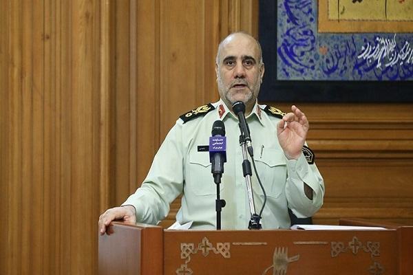 رئیس پلیس تهران: مجرمان جری تر و وقیح تر شدند رئیس پلیس تهران: مجرمان جری تر و وقیح تر شدند