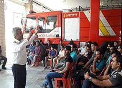 20 دوره آموزش ایمنی آتش نشانی در مهاباد برگزار شد
