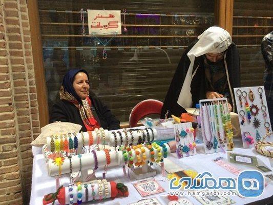 صنایع دستی راه خود را به بازارچه عودلاجان پیدا کرد