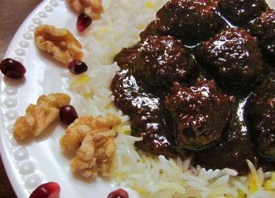 طرز تهیه خورشت فسنجان غذای اصیل ایرانی